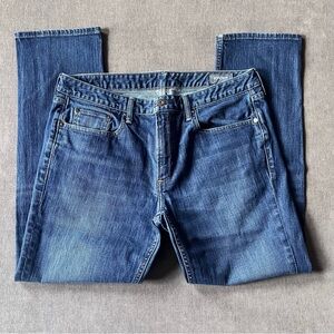 BONOBOS The Blue Jean Straight Slim Fit Mens Denim Pants Size 36x30